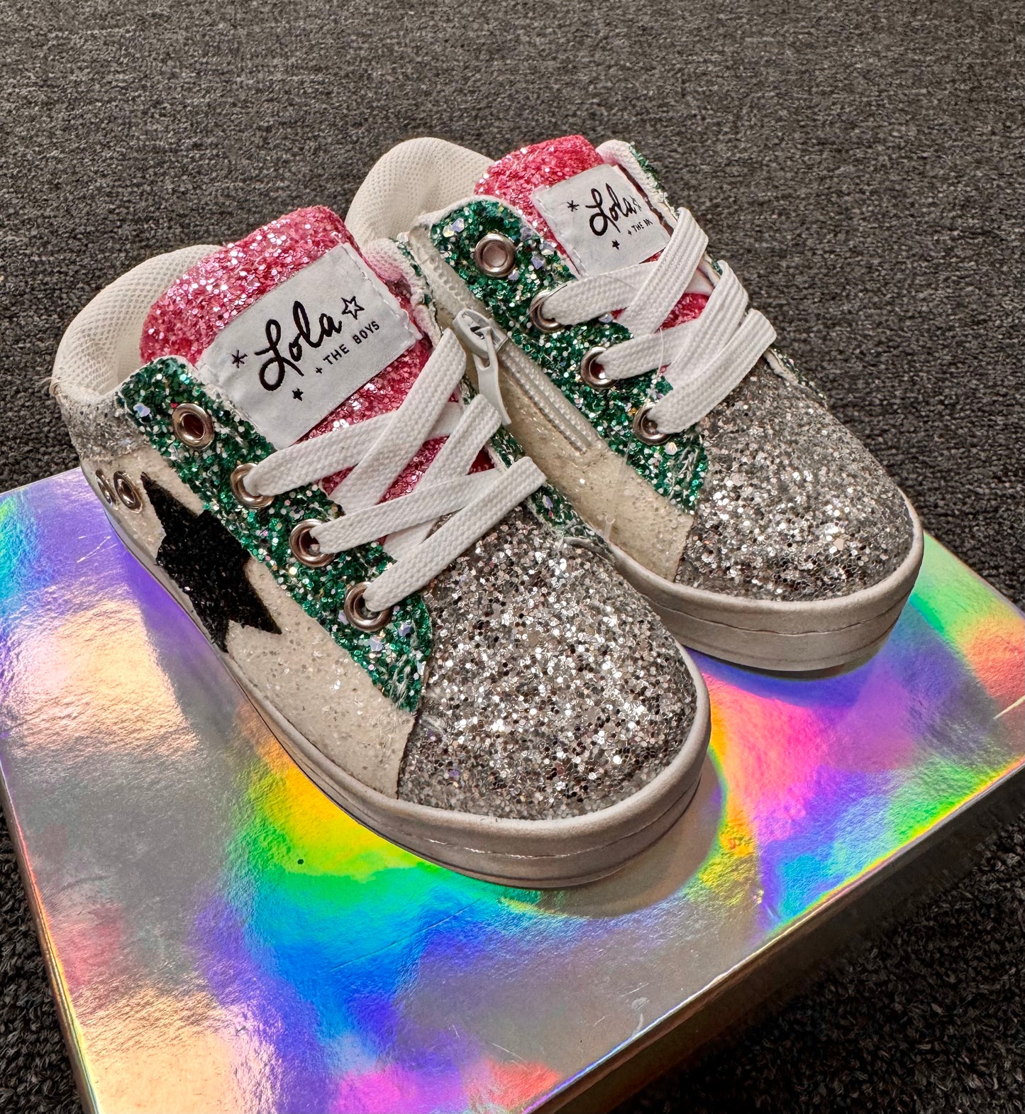 Star Girl Glitter Sneakers