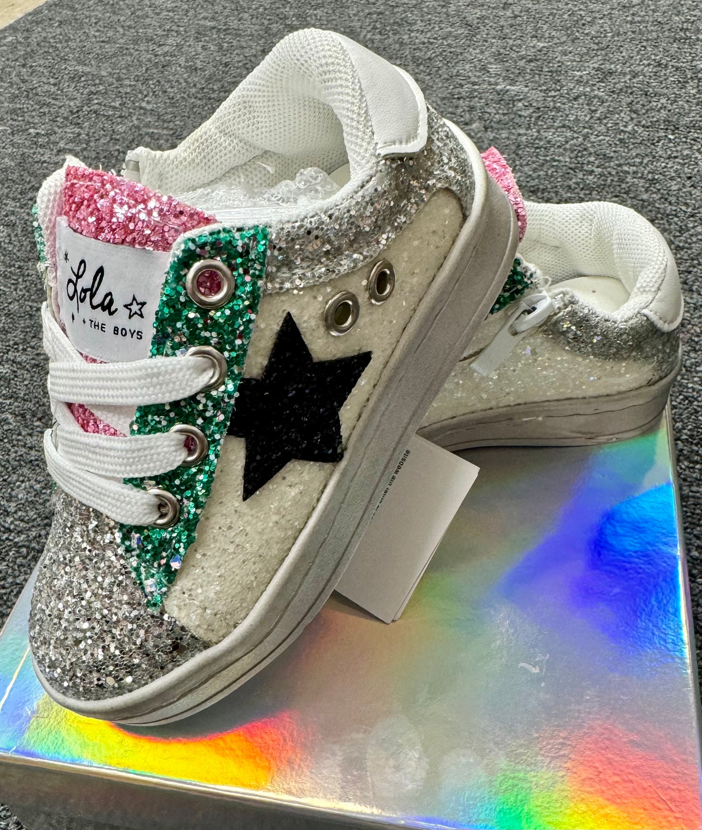 Star Girl Glitter Sneakers