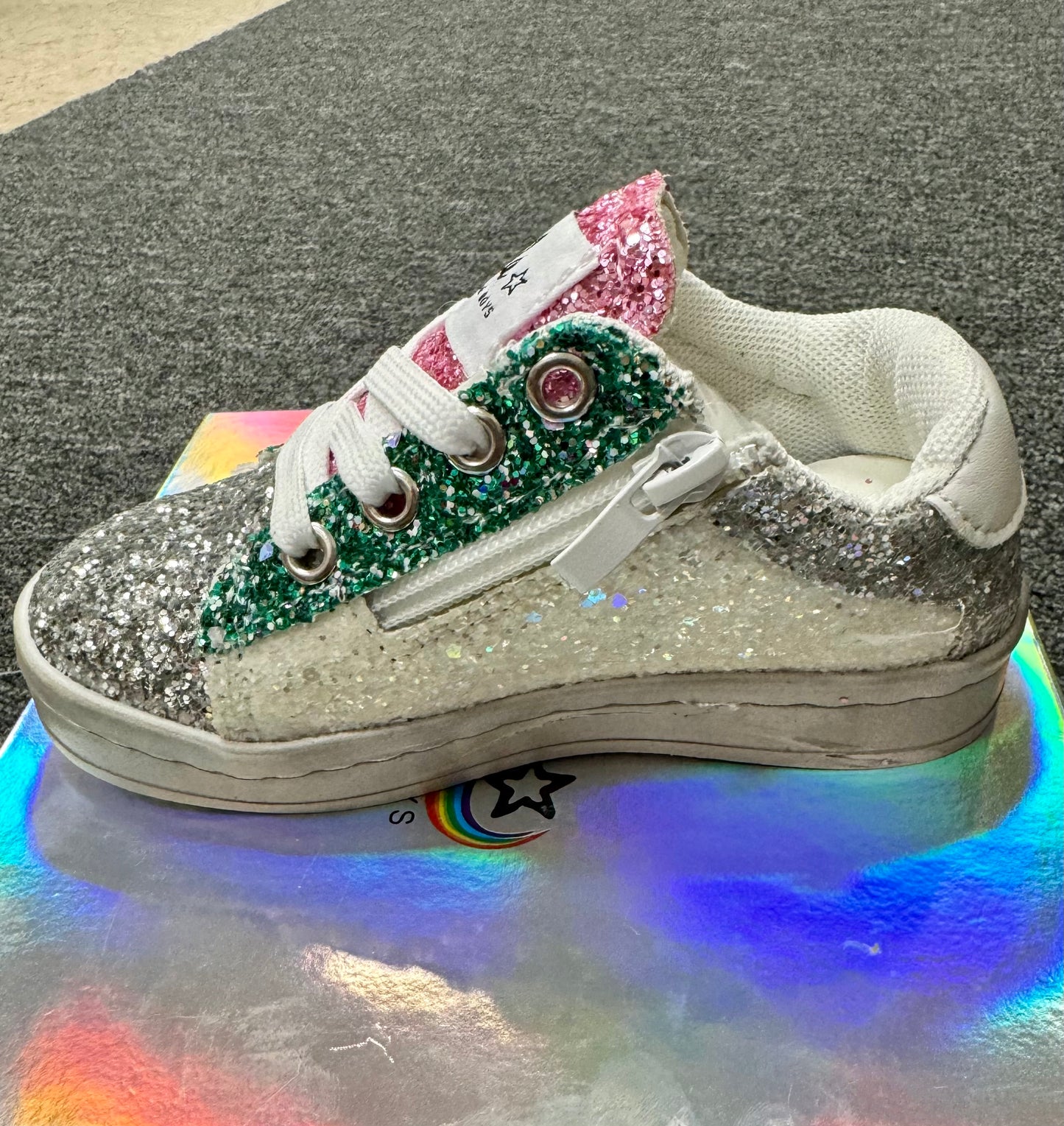 Star Girl Glitter Sneakers