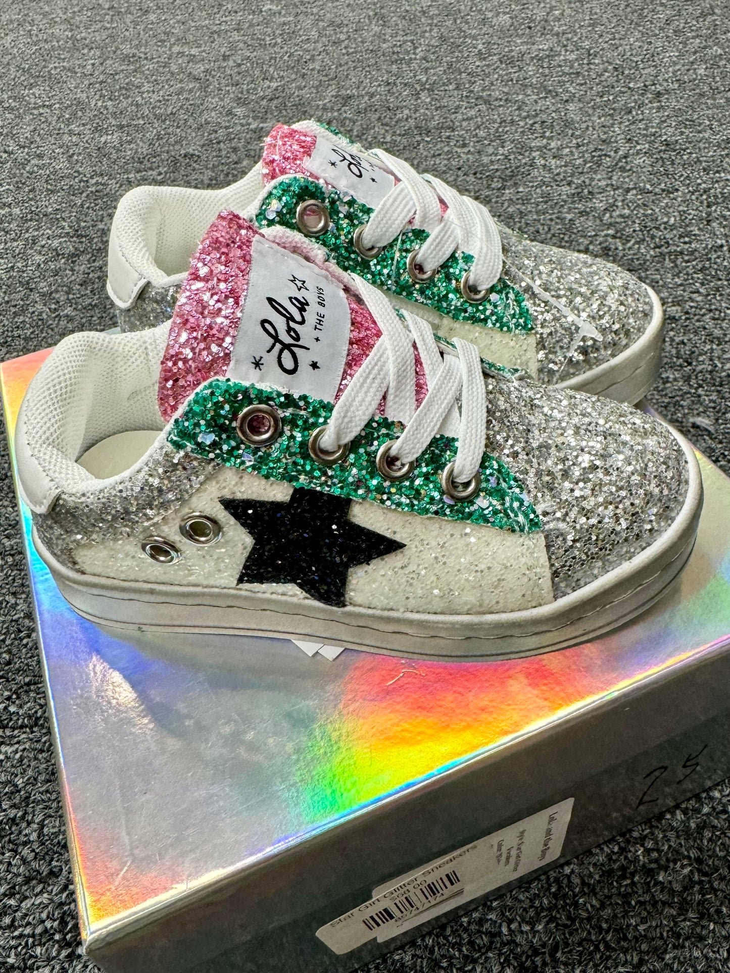 Star Girl Glitter Sneakers