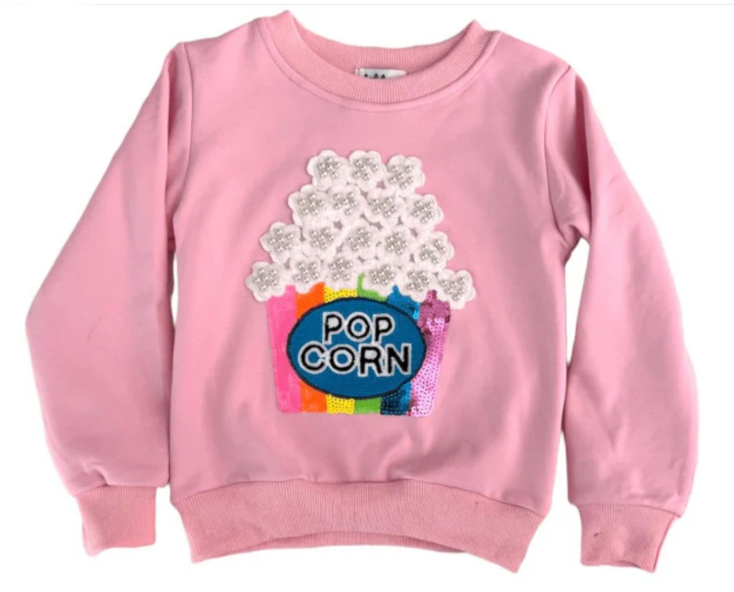 Pearls and Popcorn Sweatshirt